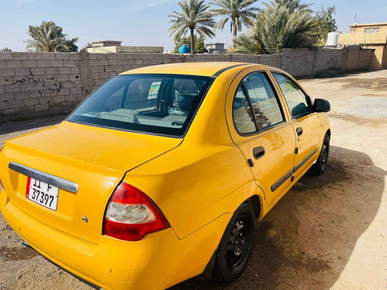 سلام عليكم طيبه موديل 2016
رقم بغداد نكليزي مشروع وطني مصفره هيه وغرامات 

مكينه كير نضاف 

صدر امامي وخلفي جديد 

تخم تاير جديد كهربائيات مكفوله 

دواخل نضيفه حداديه نضيفه 

بيها جاملق خلفي وحافت الباب صبغ 

العنوان تقاطع نهروان جسر ديالى جديد 

السعر 34 بيها شوفه الشراي يجي شوف يقتنع 

التصال *********** ***********
