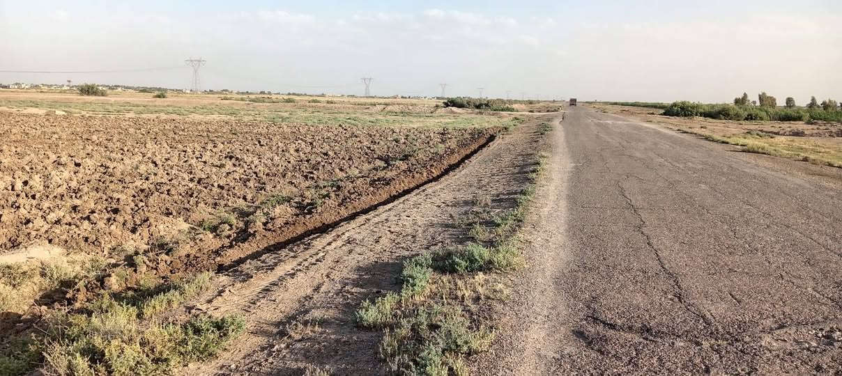 للبيع ٥دونم طابو سند 25 تحويل مباشر وجه شارع تبليط مراديه زهاوي طريق المحسن القديم ***********
