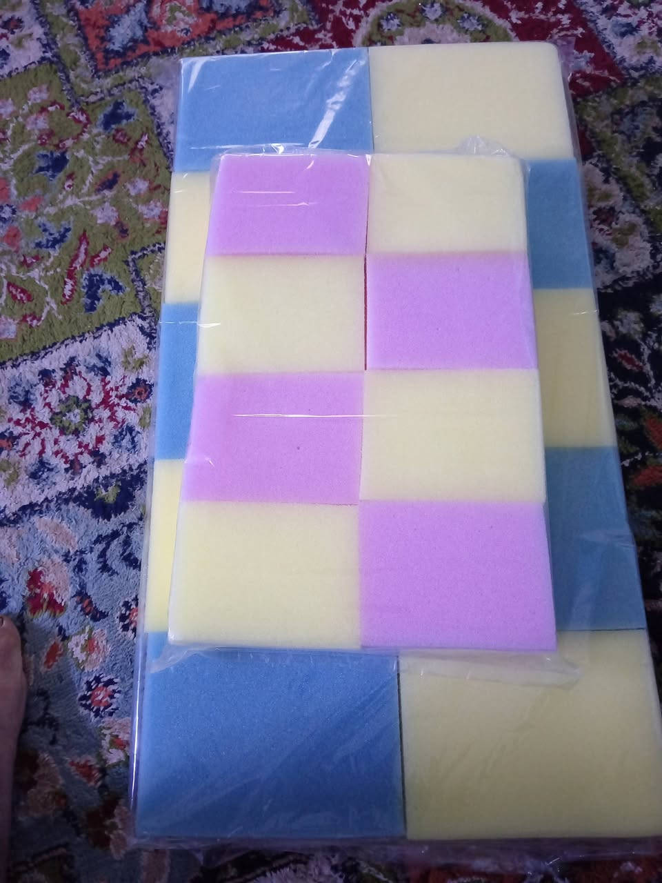 السلام عليكم
يوجد لدينا إسفنج صغير وكبير لغسل الصحون والسيارات
الإسفنج الكبير يحتوي الكيس الواحد على 20 قطعه بسعر 1500
والإسفنج الصغير يحتوي الكيس الواحد على16 قطعه بسعر 500
وجلافة الدهب يحتوي الكيس الواحد على 50 قطعه بسعر5500
والتوصيل مجاني داخل بغداد للمشتريات التي تتجاوز 200 ألف دينار من مجموع السلع
البيع بالجمله فقط
تحياتي
***********
***********
