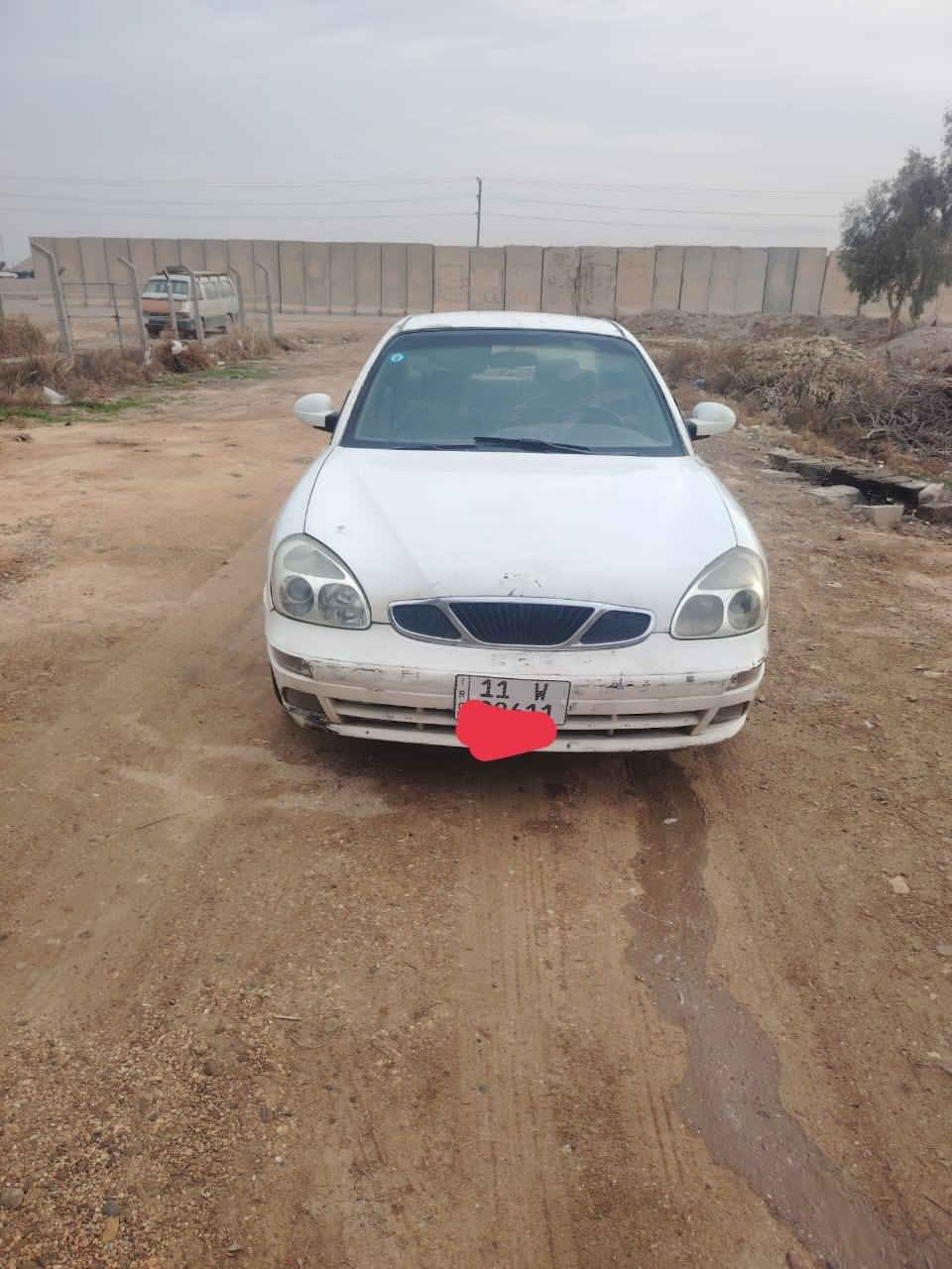 نوبرا موديل ٢٠٠١ أمريكي وارد خليجي داخله هزه وتجديد سنويه بتاريخ ٢٠٢٦/١/٢٤ يعني السنويه تسقط لغايه ٢٠٣١ محرك وكير أوتوماتيك قطع حاويه قبل سنه ونص مبدله بيهه ضربه بالتكمه اليمين ومصلحه فقط بيهه تلحيظات بسيطه السعر مخلصهه ٣٠$ المكان بغداد هذا الرقم بيه  واتساب ***********
