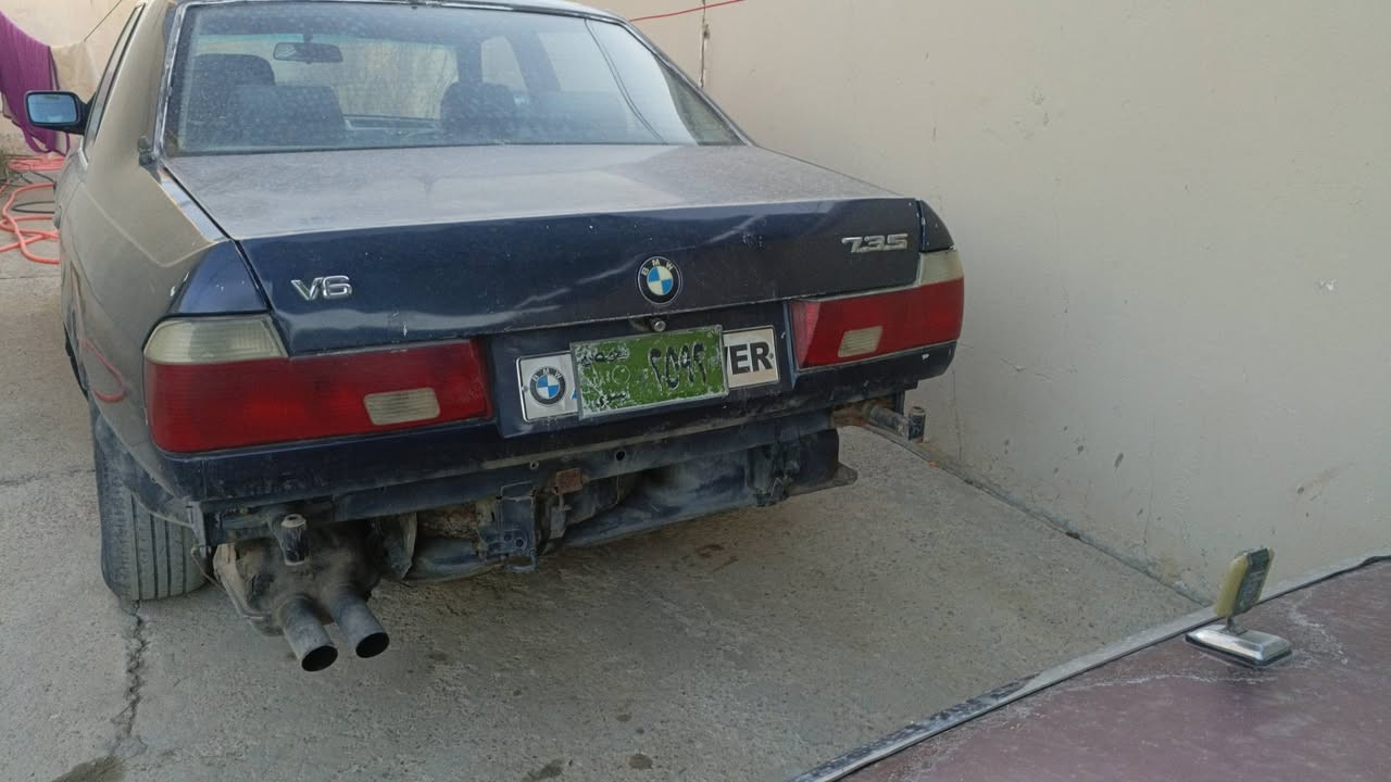 السلام عليكم 👋🏻👋🏻
BMW 735 1991

رقم نينوى فحص صاحبه موجود  

سياره بس عوزه تجديد رقم گير مكينه خير من الله 

بيه نقص دعاميه خلفيه يعني تأخذه تعمير هيه سياره عوزه بس دعاميه وتجديد رقم وصبغ

للاستفسار الاتصال على الرقم التالي 

***********
