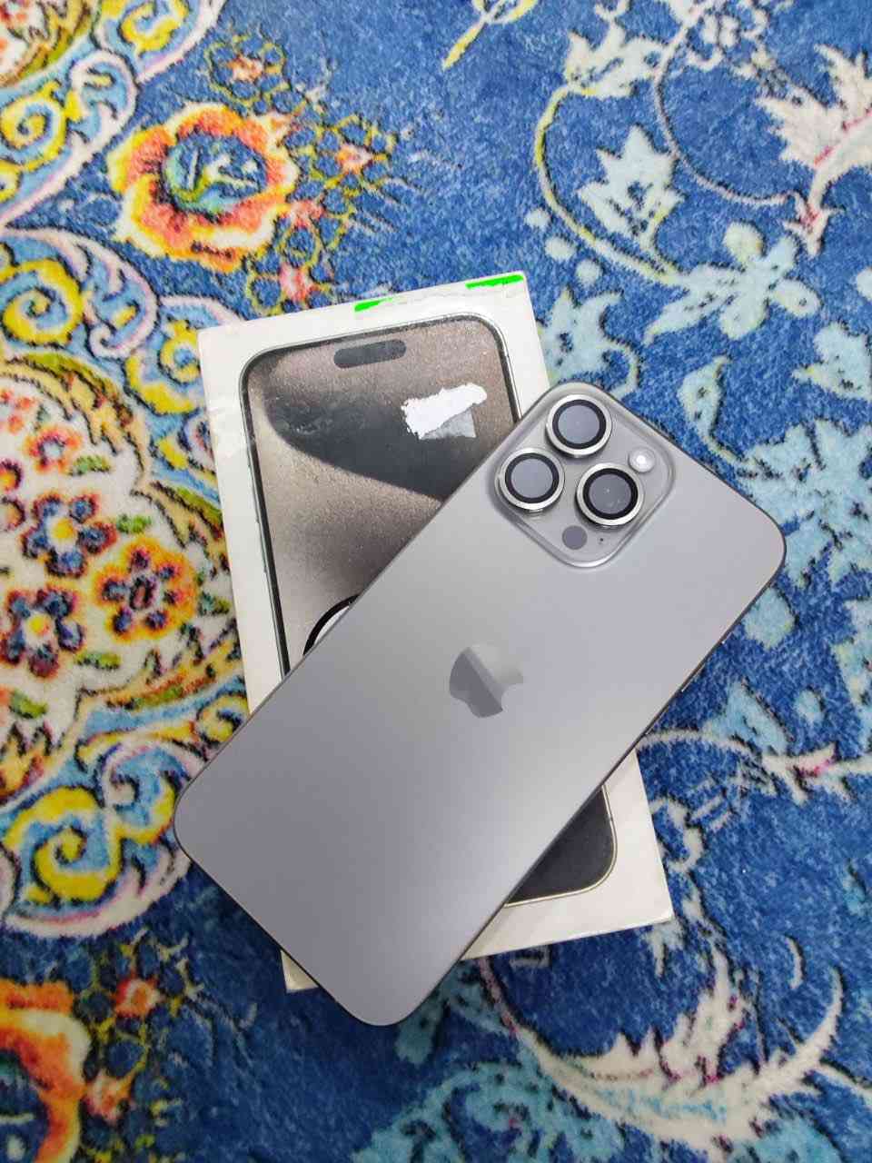 السلام  عليكم جهاز ايفون ١٥ برو ماكس عربي شرق اوسط كامل الملحقات والاكسسوارات بطاريه ٩٧ بعده بحالة الوكاله جديد ضمان ماستر وتر بروف وين مايعجبك افحص نضافه ١٠٠/١٠٠
السعر ١١٥٠قفل الاستفسار ***********
