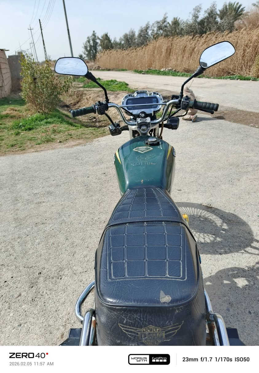 دراجة للبيع نوع تايگر موديل 2024  المكان المقدادية الهارونية دراجة مال جناي نضافة الي بل صورة  التفاصيل  اتصل ***********
