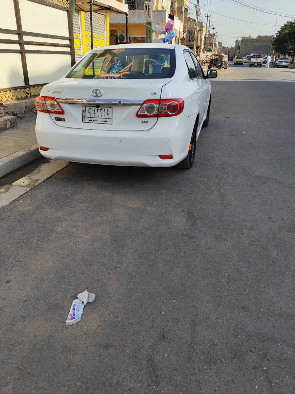 سلام عليكم البيع كورلا موديل 2011 سياره ستخدام شخصي ماشيه 142 رقم بغداد تحويل ثاني يوم وارد امريكي دوسه باب سكن فقط رش بدون اي معجون وبدون دواخل مكان سياره بغداد الغزالية لاستفسار ***********يوجد وتساب
