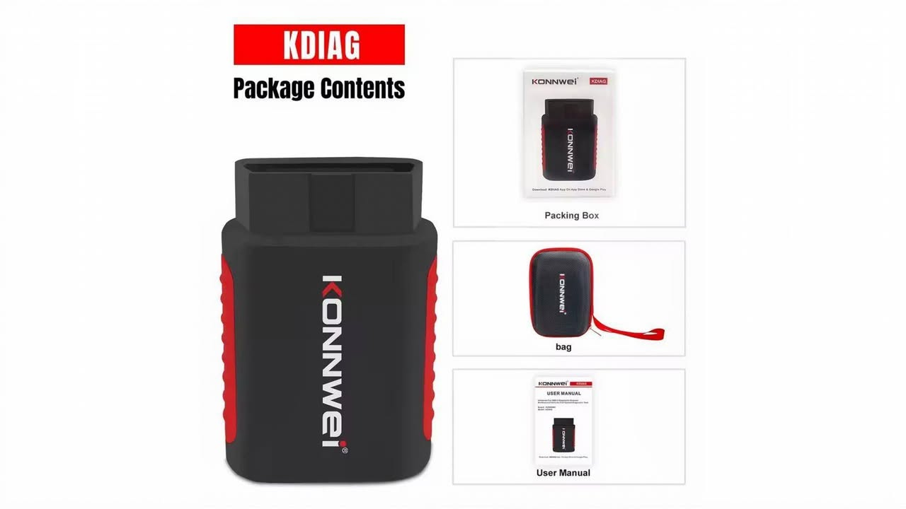جهاز فحص وتشخيص أعطال السيارات الشامل Konnwei KDIAG OBDII
تشخيص جميع أنظمة السيارة، وليس فقط المحرك.
متوافق مع أجهزة أندرويد و iOS عبر البلوتوث، مما يحول هاتفك إلى أداة تشخيص احترافية.
يتضمن ميزات مثل التعرف التلقائي على السيارة (Auto-VIN) وتسجيل البيانات الحية ورسمها بيانيًا.
 أكثر من 98% من موديلات السيارات في السوق ويقدم تحديثات مجانية مدى الحياة
السعر 20 ألف


**إذا كنت صاحب هذا الإعلان وتريد حذفه لأي سبب، رجاءا أرسل رسالة إلى الدعم الفني**