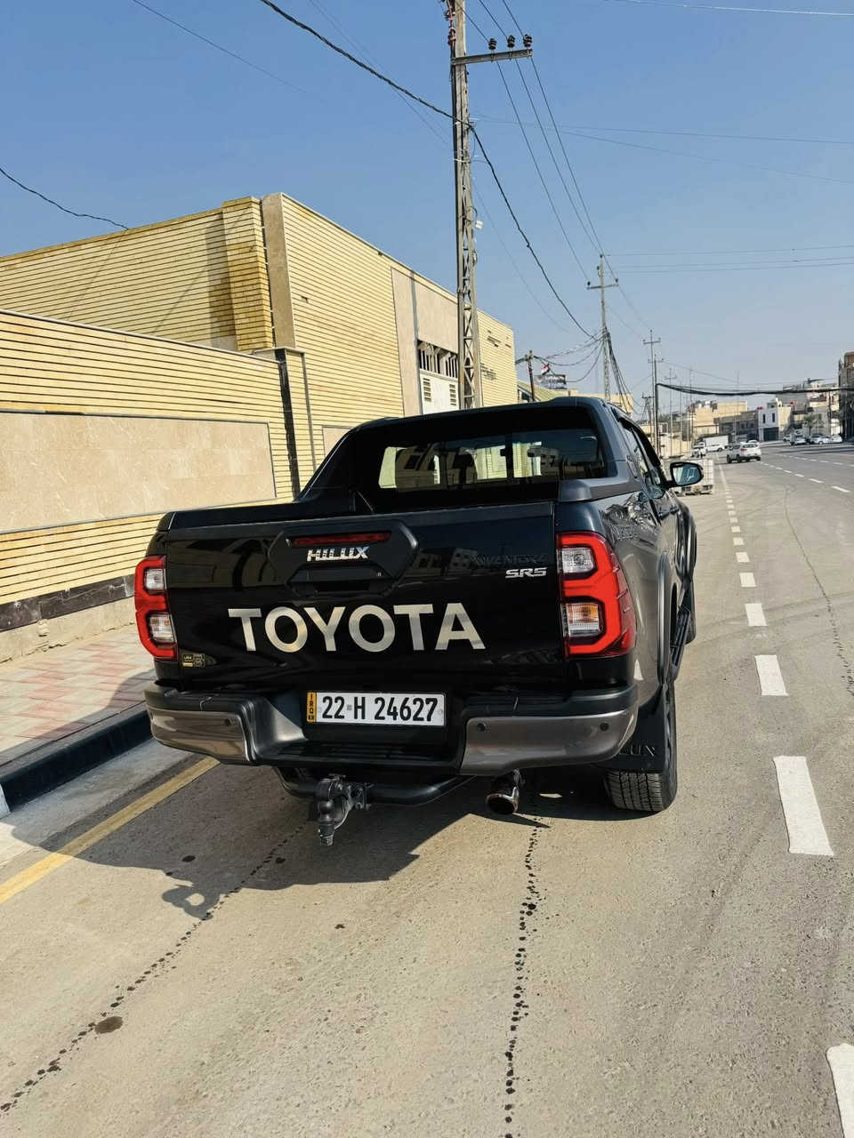 السلام عليكم
هايلوكس ادفنجر 2024 كويتي 

مكفولة كفاله عامه من كلشي وجدا نضيفة بيه سونار 

السيارة فول موصفات تجي 5 كامرات مواصفات ادفنجر معروفة .

السيارة مصروف عليه هواي غراض كماليات

دراع امامي - هوك خلفي - مطريات - دوشمة كشنات وارضيات درجة اولى - مطريات - جكات للبنيد 

ماشية 31 الف كيلو متر استعمال نظيف اني ماخذها زيرو 

رقم اربيل بأسمي تحويل ثاني يوم 

العنوان كربلاء مستشفى الكفيل 

***********
