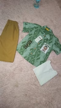 شلحات موجوده بكل قياساتها والوانها خامة اماراتي  قاط ولادي 3 قطع تركي ...