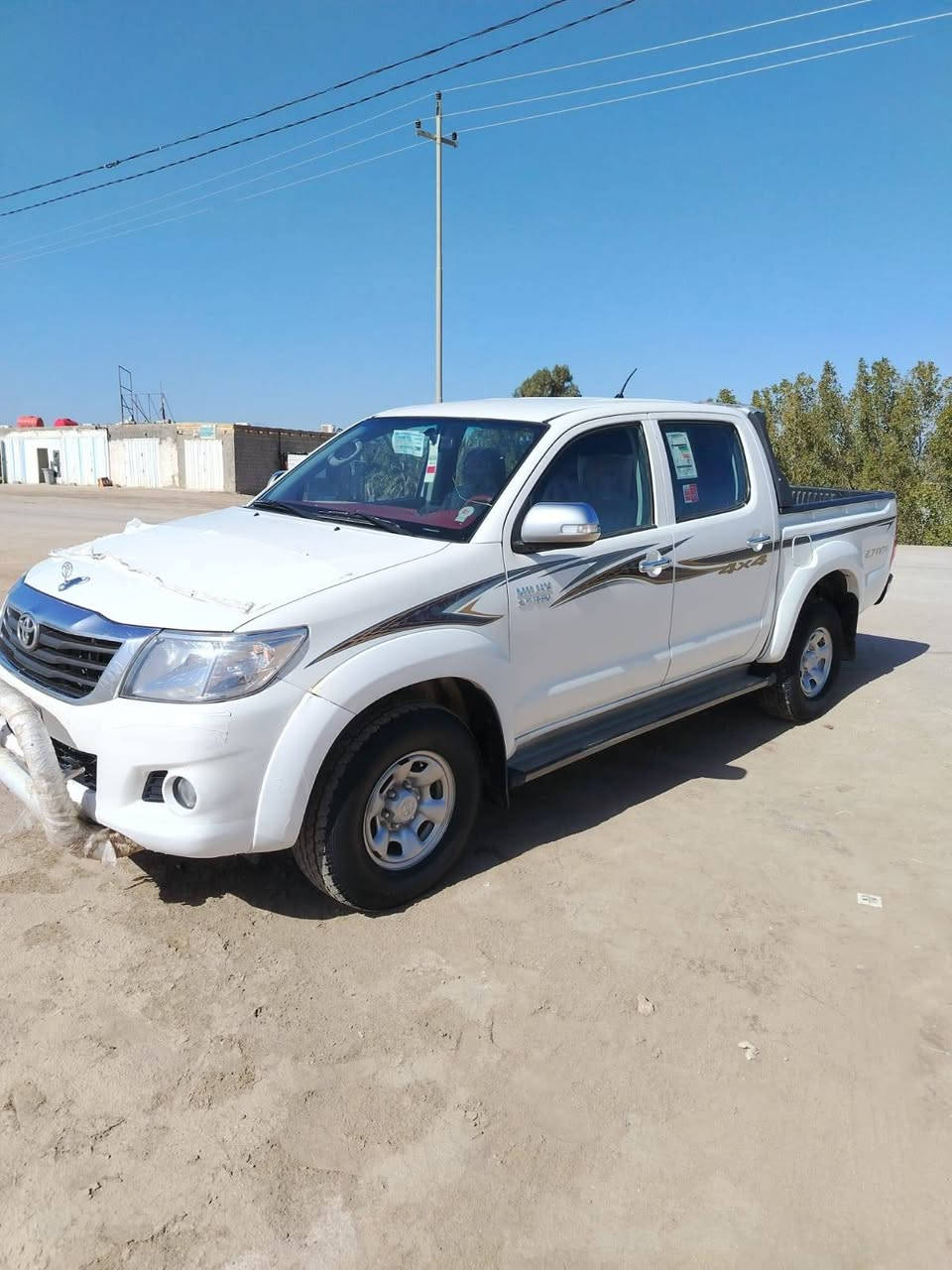 سلام عليكم تيوتا هايلكس2013 فرويل رقم مثنى مداور ثاني يوم مكفوله كفاله عامه مكينه كير شرط كير عادي  فرويل دبل رباعي السعر 190 وبيه مجال *********** مكان سماوه ال عبس
