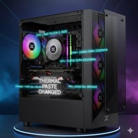 كمبيوتر جيمنج (Desktop PC) مستعمل نظام قوي وسريع للألعاب والأعمال المخ...