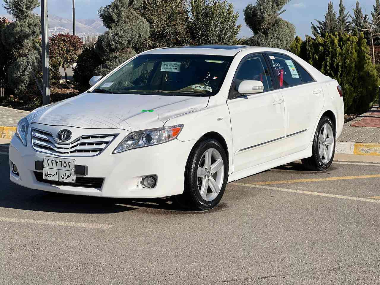 🚗 تۆیۆتا کامری ٢٠٠٩ 
​فرۆشتنی خێرا🔥
سەڵتەنە (فول فول مواسەفات)
نرخی کۆتایی: ٨٩ وەرەقە (قوفڵ)بەتەحاداوە نرخی خوار بازاڕ
​ گێر و مەکینە و هەموو شتێکی بەشەرتە.
​بۆیاخ: ٢ پارچە و ٢ پەڵە (وێنەی سۆنەریم داناوە ).
​
​تێبینی: سەنەوی بەسەرچووە، بڕی ٥٠٠ هەزار غەرامە لە نرخەکەی بۆ کڕیار دادەشکێندرێت.
​
​شوێن: سلێمانی
​ژمارەی مۆبایل: 📞 ***********
