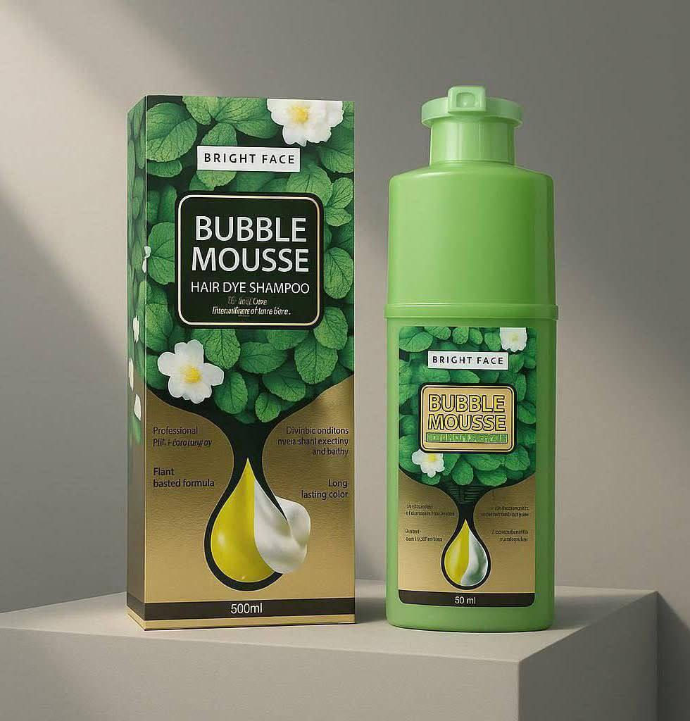 📌 شامبو الأعشاب بالصبّار والثوم – Bubble Mousse من Bright Face
إذا شعرك بيه شيب وتريد تحله بطريقة سهلة وسريعة بدون ما تضر شعرك، هذا الشامبو فادني بشكل عملي. 

💡 المكونات:
يحتوي على الصبّار والثوم 🌿🧄
مكونات طبيعية تساعد على تغذية الشعر وتقوية الفروة. 

🧴 طريقة الاستخدام:
تستعمله مثل الشامبو العادي، تفركه بالرغوة، تنتظر كم دقيقة، وبعدها تغسل.
يغطي الشيب، ويترك الشعر بنعومة بدون ما يسبب جفاف أو إحمرار بالفروة.


**إذا كنت صاحب هذا الإعلان وتريد حذفه لأي سبب، رجاءا أرسل رسالة إلى الدعم الفني**