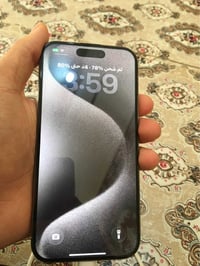 ايفون 15 برو • ٢٥٦ • بطارية ١٠٠٪ مستبدلة