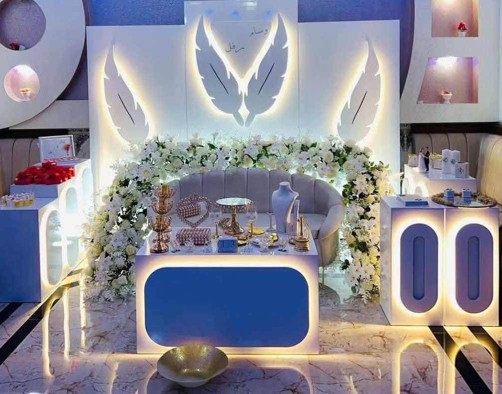 #يتوفرحجوزات_عيدالفطر_للحجز_واتساب***********فقط
مع تخفيضات كبيره بس يمنا  مع شد ونقل مجاني داخل الحبانية 
كوشات خطوبه افخم واجمل موديلات
كوشات حنه & ايجار جنط & تجهيز بوكي ورد حسب طلب
&تجهيز كيك حسب طلب 
 راسلنا واتساب ولباقي علينا
#هام للحجز واتساب فقط*********** 
#ملاحظة(الحجز قبل اسبوع بسبب كثرة طلب وتجهيز الكوشه مثل ما تردون)
(مكتبة الرحمن) (مكتبة احمد جورج)
يتوفر  كافة الملحقات طباعة اسماء حسب طلب
توزيعات حسب طلب كذلك عمل اي تصميم حسب طلب
يتوفر تجهيز كيك حسب طلب
للحجز والاستفسار ***********
***********
