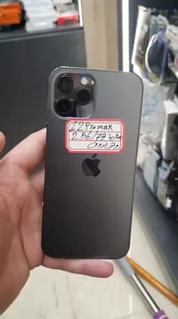 آيفون ١٢ برو ماكس • وتر بروف • بطارية ٧٧