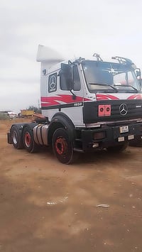 سياره للبيع راس تريله سنكل امامي مسجله بل سنويه صهريج موديل 96 كير محر...