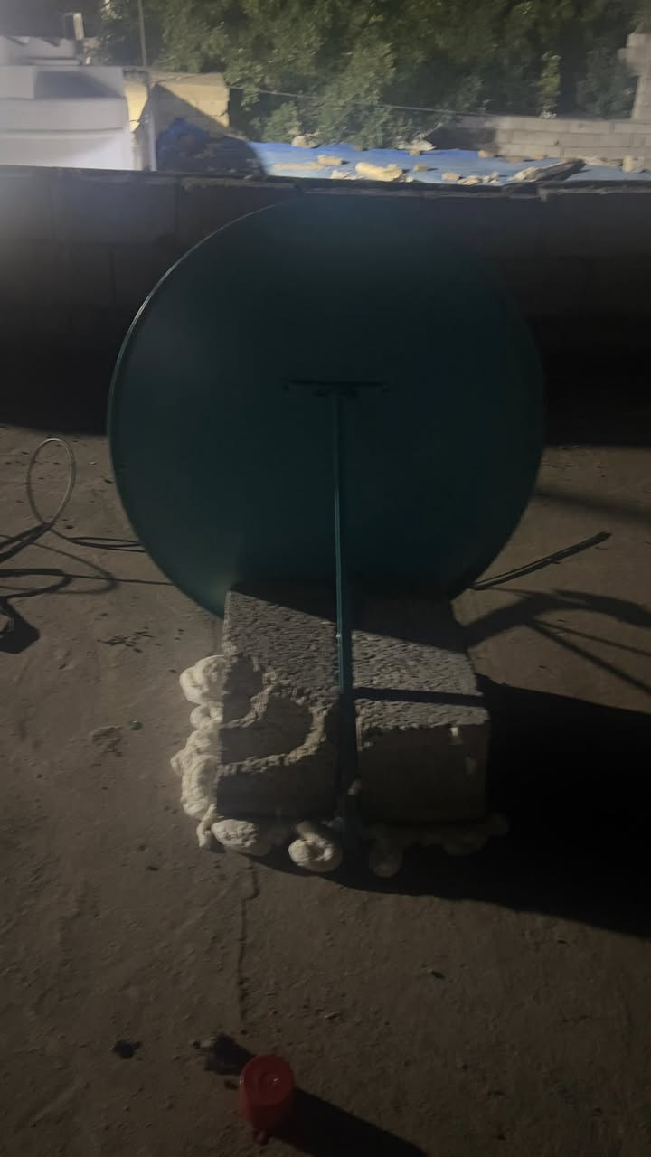 تم تنصيب قمر النايلسات باعلا جودة وعلى اضعف تردد
ليستقبل جميع باقة القمر 
وتم برمجة القنوات العربية والعراقية وباقةMBCالخليجية
على طبق mARADO
العمل في خانقين-ملك شاة
لتنصيب الستلايت+شبكة الوند للبث الرقمي الرياضي+الكاميرات المراقبة
علي رياض-***********
