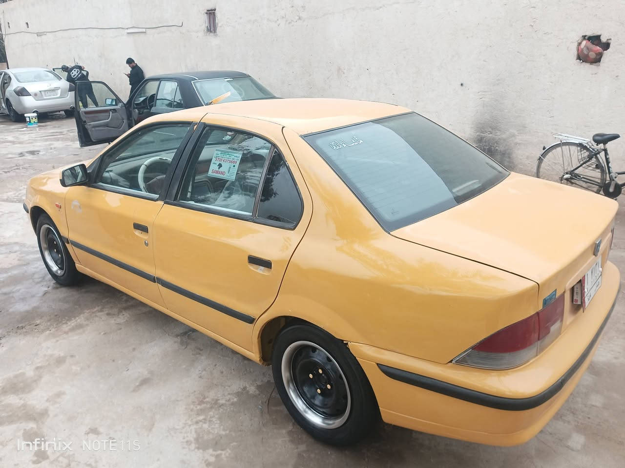 السلام عليكم سمند البيع مديل 11 مكينه وكير وحداديه جدد سنويه جديد مصفره هيه وغرامات الف مامطلوبه مداور ثاني يوم سعره 26 مكان السياره الدوانيه غماس مراوس اراوس حسب القناعه كفاله من الضربه والتبديل بيه رشات صبغ *********** بي واتساب سياره حلوه وجاهز
