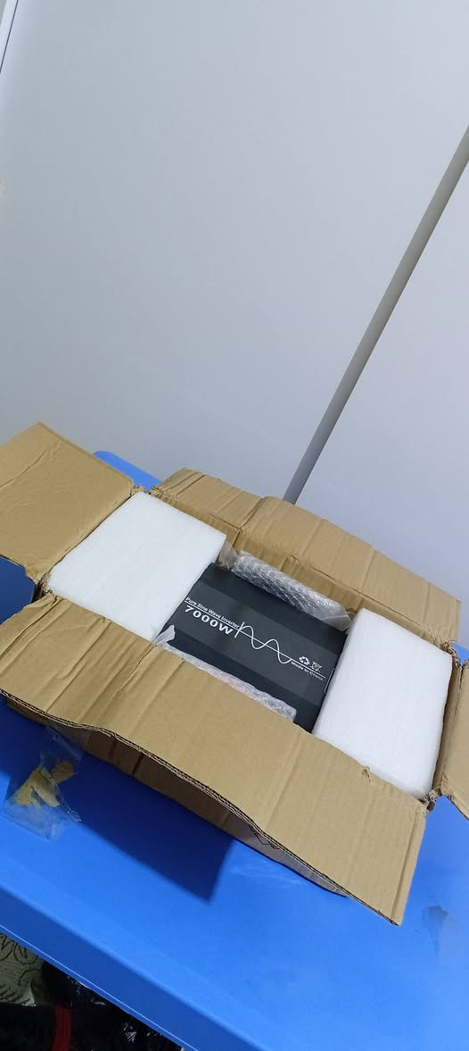 عاكس 7000W ضخم جديد 15 امبير حقيقي
خرج 220V و يشتغل على 12V
السعر 180 الف قفل


**إذا كنت صاحب هذا الإعلان وتريد حذفه لأي سبب، رجاءا أرسل رسالة إلى الدعم الفني**