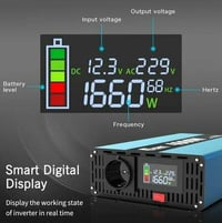 عاكسه شحن • ٤٠٠٠ واط • ١٢/٢٤ فولت