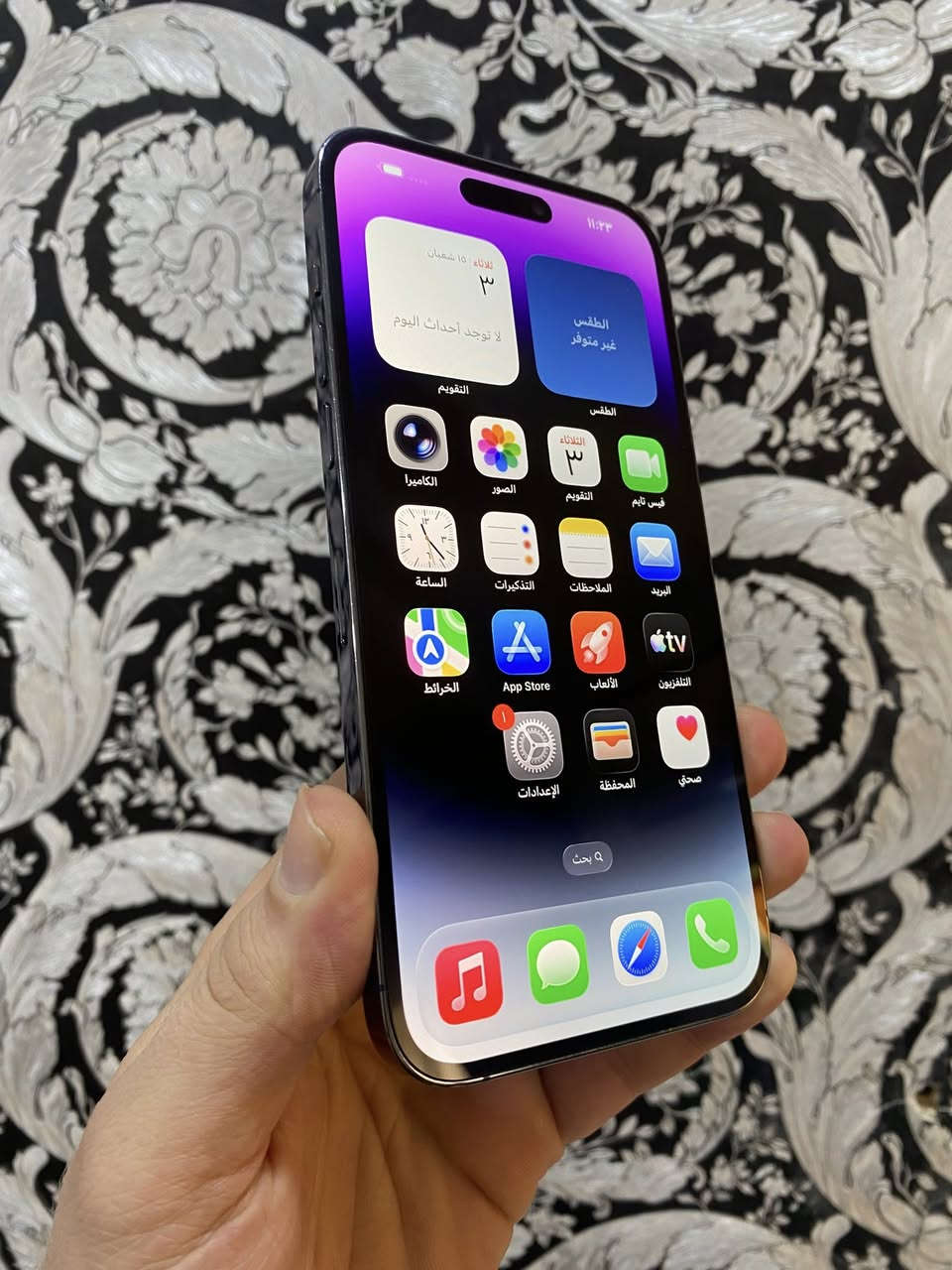 ايفون 14 برو ماكس
ذاكرة 256

البطارية 100 مبدلة 

سعر 550 سعر نهائي اتصال *********** خاص مغلق
