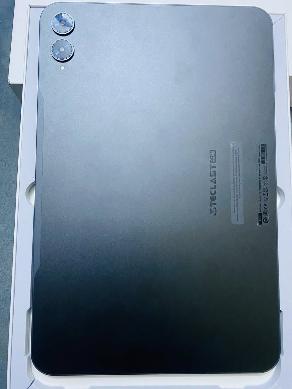 تاب Teclast T65 Max
نضام اندرويد

الذاكره 256

كاميرا بدقه 13 بكسل

حجم الشاشه 13.4

البطاريه 10000 مللي امبير

 120 فريم

السعر 250الف

***********
