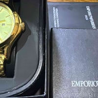 امبورو ارمين كوارتز اصلي وجديده غير مستخدمه والساعه قديمه كامل ملحقات ...