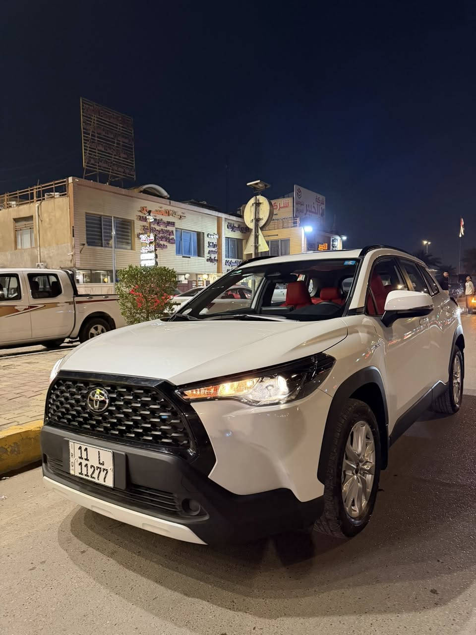 السلام عليكم
كورلا كروز للبيع 2025
ماشية 3000 رقم بغداد بأسمي 
السياره كفاله عامه من كلشي عدا طخة بسيطة بباب الصدر موضحة بالصورة 
مواصفاتها معروفة 
داخل جلد احمر
كشن كهرباء 
كاميرا 
رادار
تحديد مسار
بصمة
فتحة سقف
نظام الخروج عن المسار
بصمة ابواب
تبريد قطعتين
جام اوتو
اللايت اوتو
ماسحات اوتو
حساس اطارات
حساس مطر
مانع انزلاق
اوتو هولد
ev mode
3وضعيات قيادة
سايد بريك بصمة
شاشه بيها ابل كاربلي واندرويد اوتو
تبريد شاشة 
سياره جديدة 
***********
بغداد شارع فلسطين
