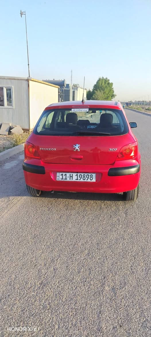 بيجو 307 موديل 2006 للبيع صدر امامي خلفي كله جديد تبريد ثلج السياره خير من الله العنوان حي البساتين الشعب رقم الهاتف ***********  السعر 50

