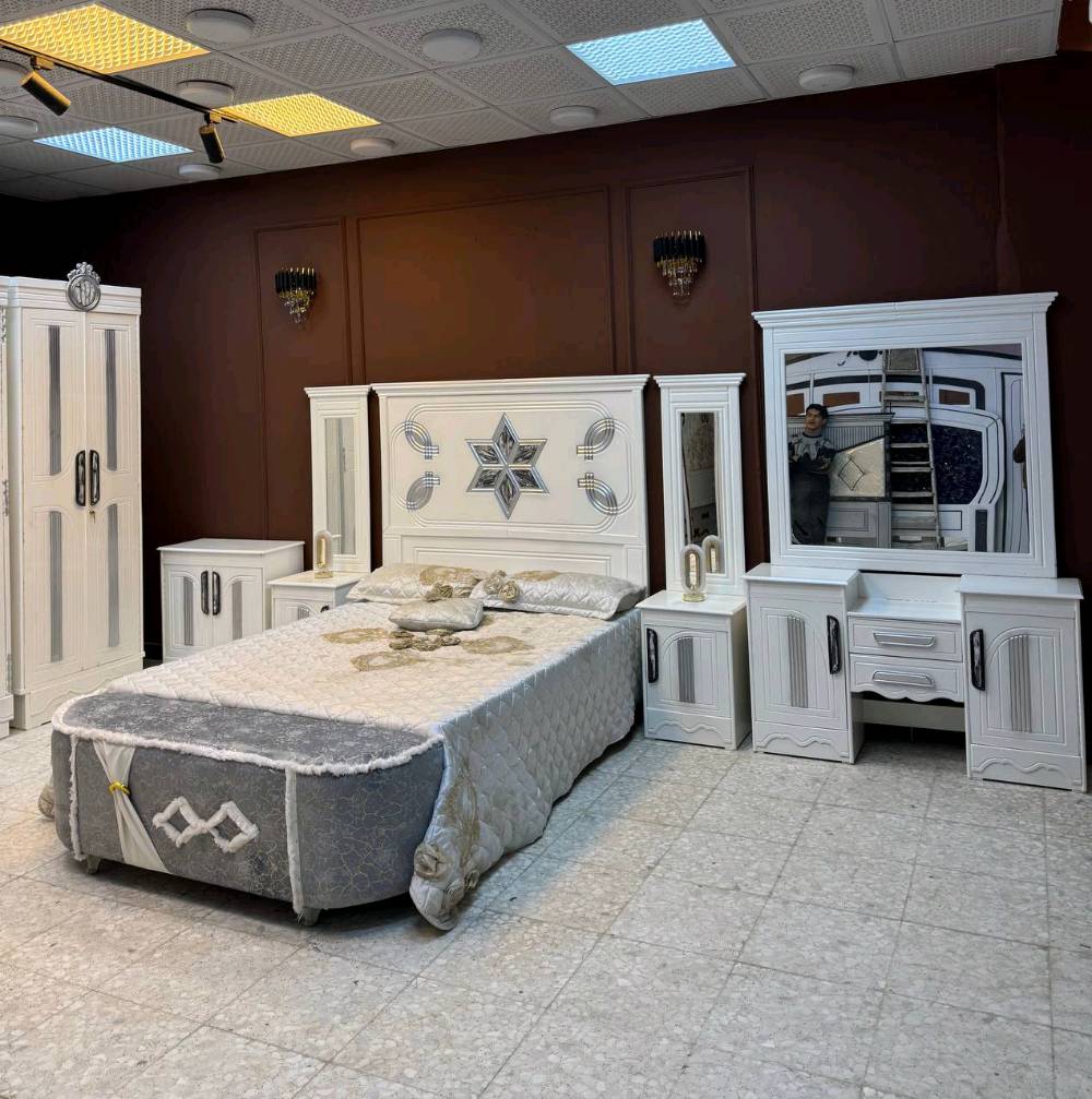 السعر // مليون و100

🔅تفاصيل الغرفة المرمري  ....

 خارج ٤ملم ام دي اف 🔺
وداخل صاج ٣ملم 
صبغ حراري  درجة اولى 


عدد القطع  ٧ قطع 😍
🔺1 //جرباية  قياس  ١٦٠ × ٢٠٠ 
🔺//ميز جانبي ايسر قياس ٥٠
🔺2// وميز  جانبي  قياس ٥٠
🔺3// زاوية ارتفاع مترين عرض ٨٠
🔺4// وميز بلازمه  
🔺5//وميز مراية ارتفاع مترين عرض ١٢٠
🔺6// وكنتور ٦ باب  ارتفاع مترين و١٥ طول ٣ متر و١٥

القطعه الثامنة حسب الطلب شازلون
سعرها ٥٠ الف ❤️

(توصيل مجاني مركز بغداد )
التوصيل يشمل الشد مجاني 🔥
(اطراف ٥٠)
باقي المحافضات حسب البعد
توصيل الجميع محافظات العراق 

الاحجز والاستفسار راسلو الصفحه