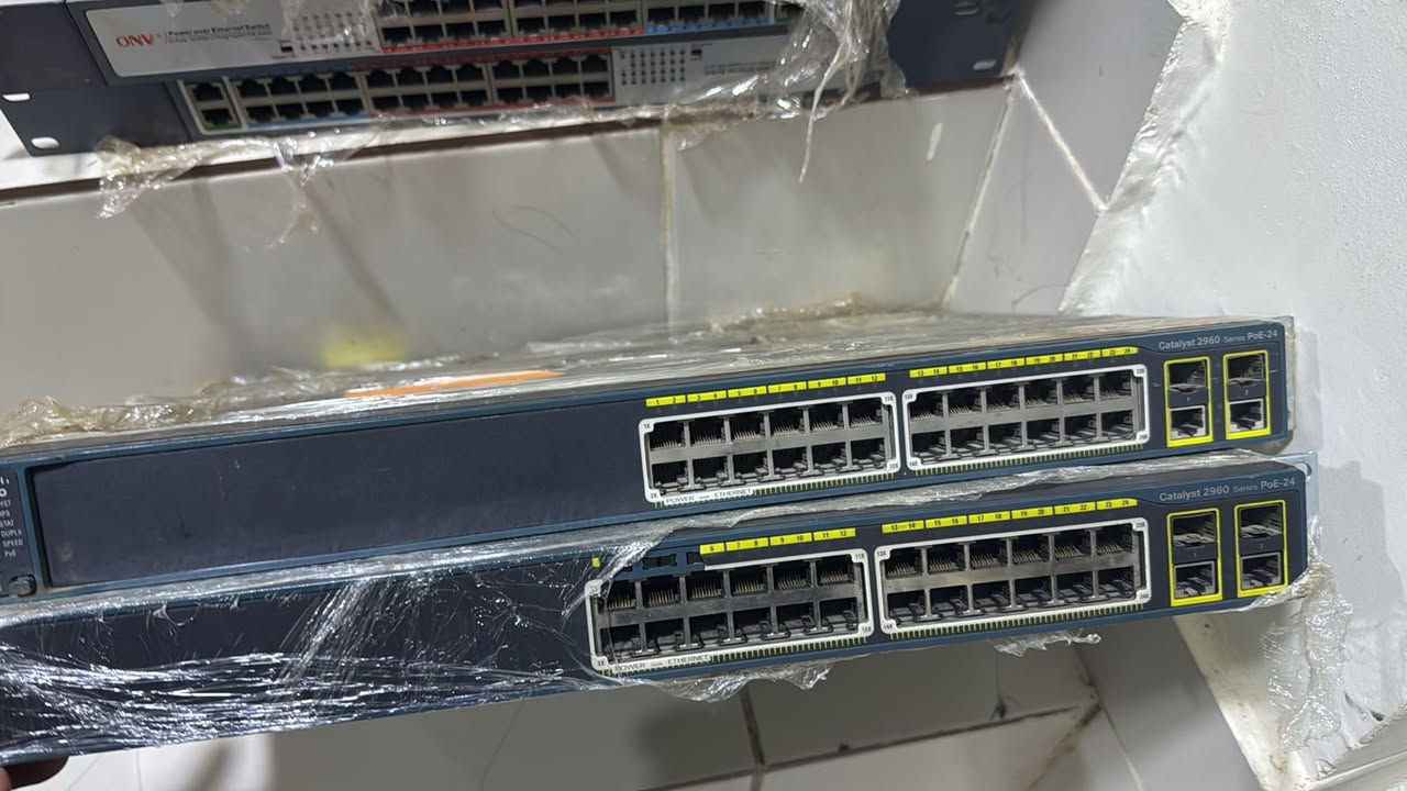 السلام عليكم عندي مجموعة هذي السويجات اريد ابيعها شعلة وحدة الي يحب ينطيني سعر Catalyst 2960 48 port Poe 
2
Catalyst 3750 sfp 12 port 
 2
Catalyst 3650X Poe + 24
4
Catalyst 3750XG Poe + 24
1
Catalyst 3650G poe24
2
Catalyst 2960 Poe 24
5
ONV 24 
4
ONV 16 
1


**إذا كنت صاحب هذا الإعلان وتريد حذفه لأي سبب، رجاءا أرسل رسالة إلى الدعم الفني**