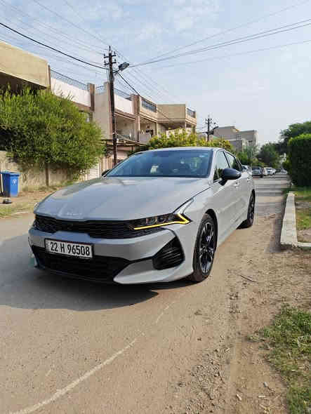 كيا  K5  (GT-LINE) 2022
وارد امريكي محرك 1500 توربو
فول مواصفات عدا البانوراما
شاشة كبيرة ابل كار بلي واندرويد اوتو
كامرا دوارة
حساسات امامي خلفي ورادار بالمري
تحديد مسار وكروز سرعة
ثلاث وضعيات قيادة
هاند بريك بصمة وتوقف تلقائي
تشغيل عن بعد
بصمات ثنين بلادية
كشنات جلد
شاحن هاتف وايرليس
ماشية 100 الف
حادث قطعة وحدة بس بنيد مبدل بدون دواخل ولا شواصي
الجاملخ الخلفي مصلح بارد بدون صبغ
بدون ايرباكات
رقم اربيل
***********
180السعر

