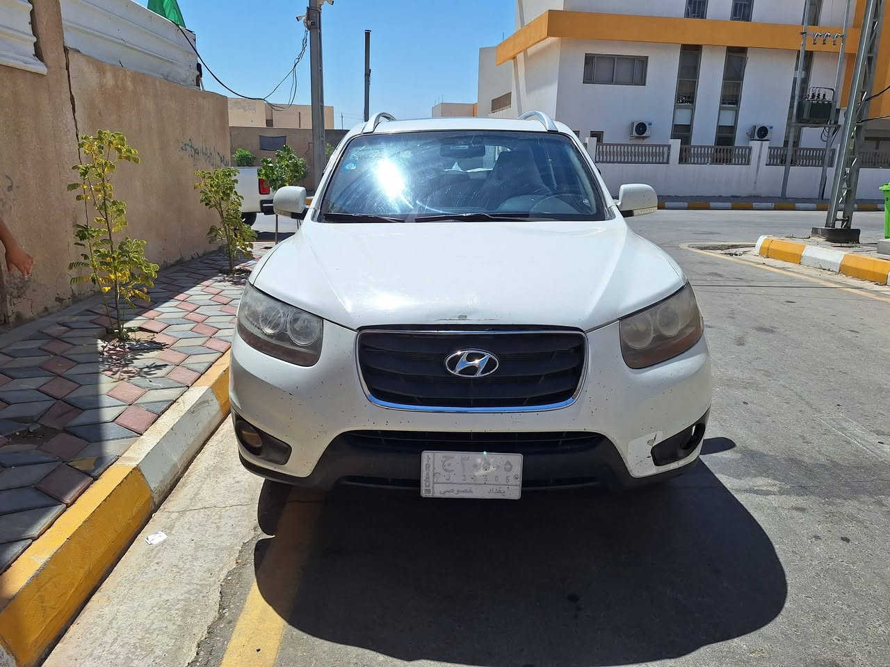 السلام عليكم سنتافي ٢٠١٢ خليجي  بصمه فتحه كشن كهرباء فول موصفات رقم بغداد تحويل مباشر ماشي ٢٠٠ مكينه مكفوله كير تبريد٣قطع  حداديه بيه قطعتين صبغ جاملق امامي وجاملق خلفي بدون داخل  مكينه ٦ سلندر  ٧ راكب السعر ١٥٠ مكلف بالنشر ***********  اياد رقم صاحبة ابو صميم اللامي
