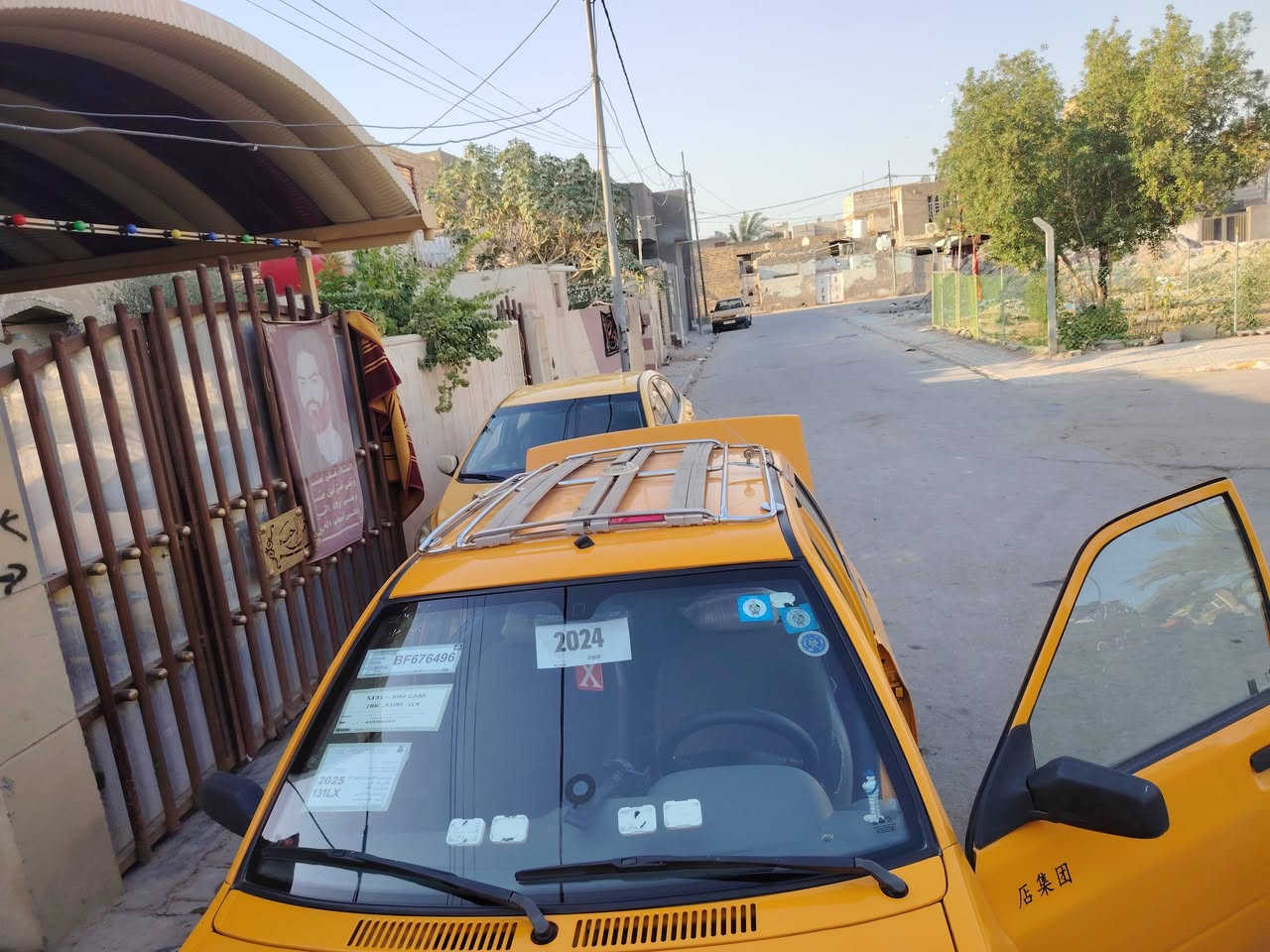 .
سلام عليكم 
سايبه للبيع موديل 24
رقم نكليزي سيارة بأسمي مكفوله  مصفرها هية وغرامات
كلشي ماعليها ماتذب عليه ربع سيارة كبل لشارع 
كفاله عامه بيه بس باردين فقط 
كير محرك كفاله 
تبرد ثلج 🐧
تدفه 
تخم تاير جديد 
مكفوله ضربه قويه وتبدل ع سونار كفاله 
مكاني دوانيه حي العسكري 👈
السعر 64وبيه مجال قليل 
ماسنجر محضر منه هاذا رقمي نتصل عليه
***********    بي واتساب 👍
لا تراسني ماسنجر ماكدر ارد عليك محضور  
🕉🔥
