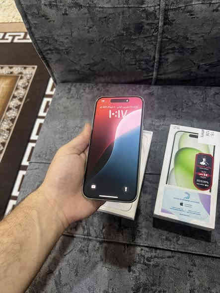 ايفون 15 ذاكره 128بطاريه 100 نزلت وبدلتها مشحون 25 مره جهاز مكفول شرق اوسط جديد ضمان اي بي ام 
مكفول علوضع الشركة كرتونه وكامل وسعره جوه سوك بهوااي 
650 قفل قفل 
بغداد الدوره 
***********
