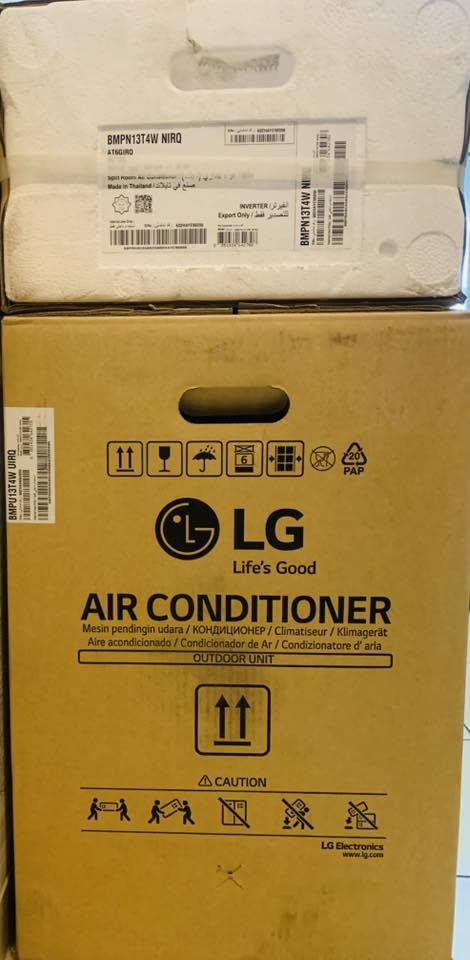 سبلت LG إنڤيرتر 1 طن تحكم بالأمپير 6 مراحل أحدث موديل
جديد بالكارتونة
السعر 950 ألف
سعره بالسوق مليون وخمسين

***********
