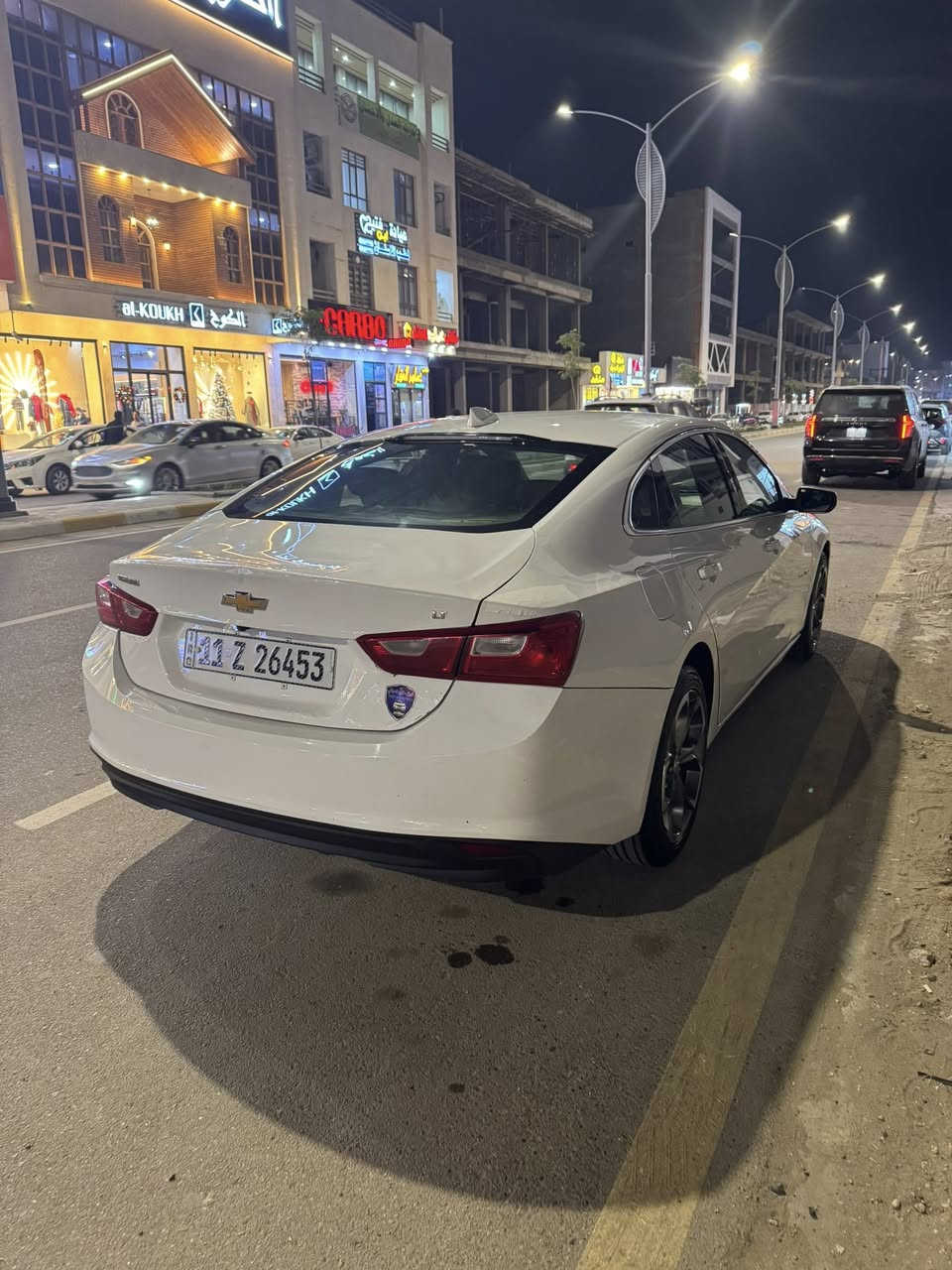 – للبيع ماليبو 2024 رقم بغداد 🚨
👈بيع او مراوس حسب القناعة 

سيارة  استخدام شخصي خفيف جداً، جاهزة للاستعمال بدون أي صرف!

 حادث السيارة جاملغ خلفي بدون صبغ . 

✨ الممشى: فقط 60,000 كم ✔️

   

🔹 المواصفات الكاملة:

 • محرك 1.5 تيربو اقتصادي وقوي 💪

 • جير أوتوماتيك CVT ناعم جداً

 • شاشة كبيرة + Apple CarPlay + Android Auto 📱

 • كاميرا خلفية + حساسات أمامي وخلفي 🎥

 • نظام تحذير من التصادم + الحفاظ على المسار 🛡️

 • مثبت سرعة + تحكم ستيرن

 • مكيف ثلج ❄️

 • بصمة تشغيل + تشغيل عن بعد (إذا موجودة عدك ضيفها)

 • نظام صوتي ممتاز + بلوتوث

. راوتر wifi

🔹 حالة السيارة 

✔️ بدون دواخل

✔️ نظافة داخلية وخارجية توب

✔️ استخدام بيتي 

📍 رقم: بغداد 

📍 جاهزة للفحص بأي مكان 

 📍مكاني بغداد الكرخ

💰 السعر 145$مناسب جداً وقابل للتفاوض للجادين

📞 للتواصل (***********)
