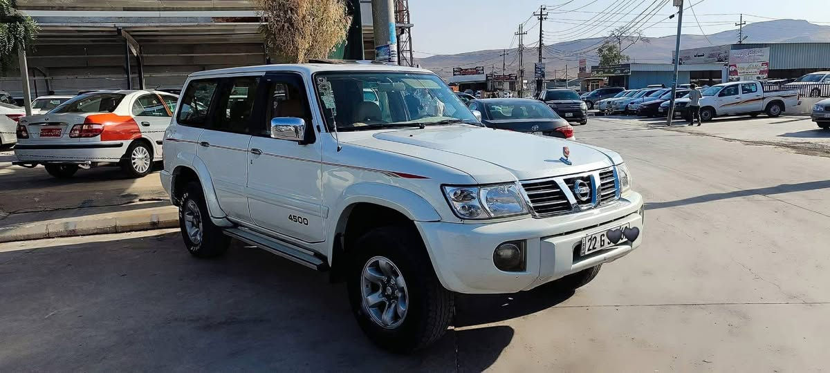 نیسان پاترۆڵ سەقەر فول مەرکەزی مۆدیل 2001 تەحویل ئەصڵ سەنەویو ژینگەی تازەیە تا2029 بەناوخۆمانەوەیە سەیارەکە غازو بەنزینە ناو زەردە مەرکەزیە چوارتایەی لۆکی بۆبەستراوە سۆنەریم داناوە مشتەریت خزمەتت ئەکەم .ژ.م*********** شمشمل, السليمانية
