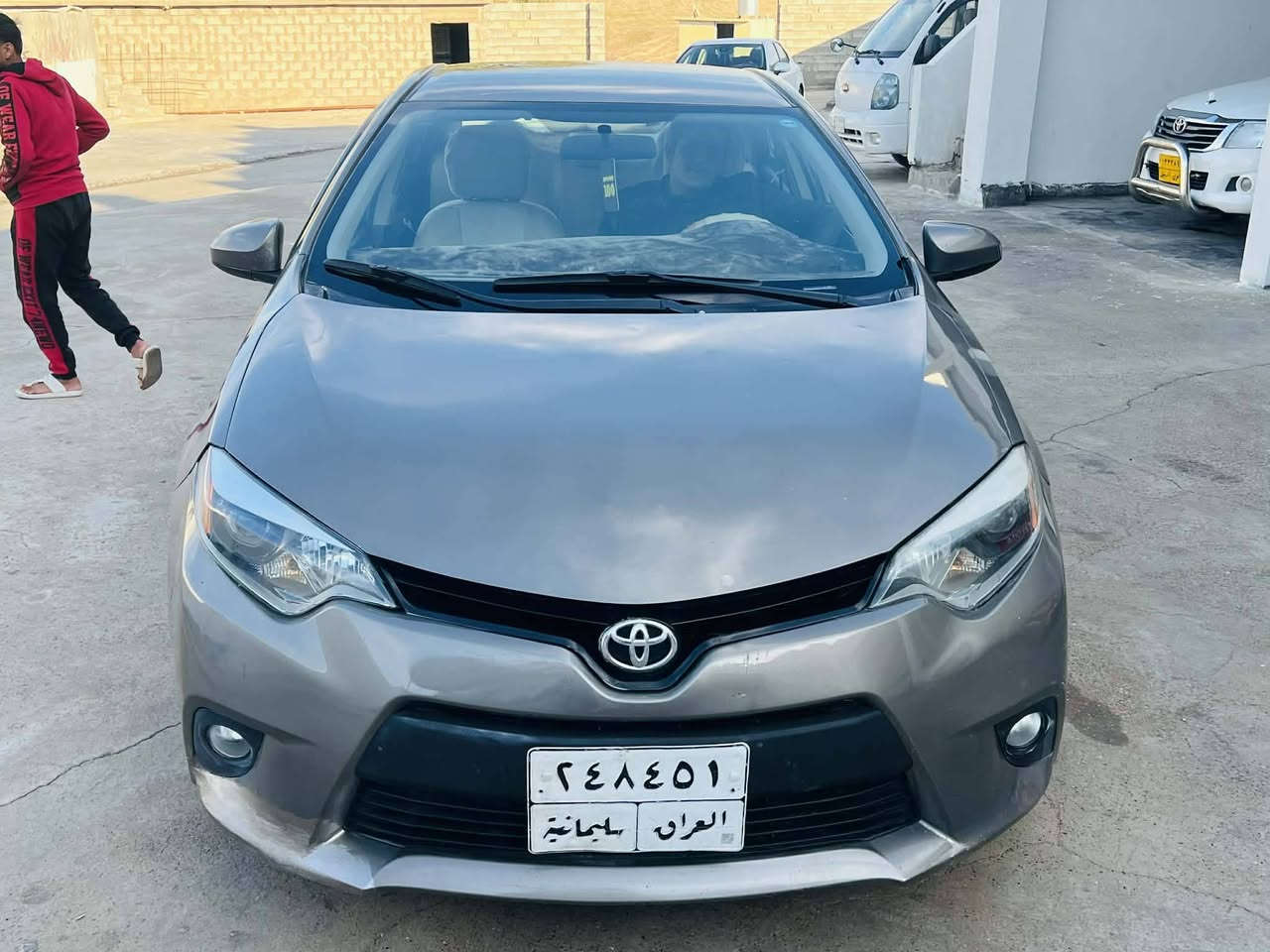 للبيع كورلا موديل 2016 رقم سليمانيه شرط التحويل السياره بيه صبغ مكانات اقل الحزام وابيع حزام شرط الكص شواصي سليمه السياره كير ومحرك بشرط السياره تخم تاير صدر تبريد تدفأه دوشمه كهربائيات كله جديد السياره جديده مال جناي السعر 111 للإستفسار الاتصال على هاذه الرقم *********** العنوان كركوك الحويجه العباسي قريه العيون واذا مقدمه زينه هم يرهم
