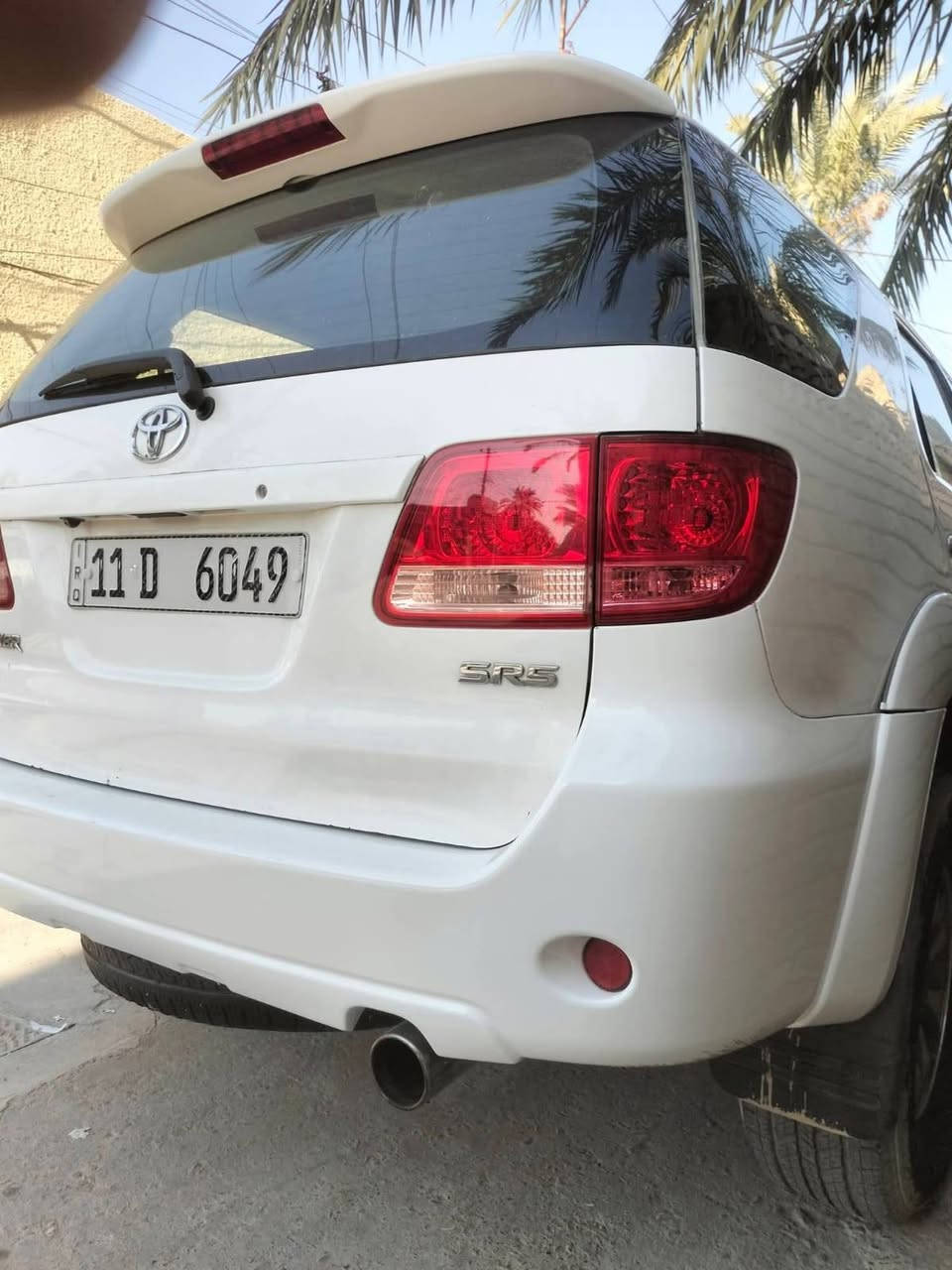 تيوتا فور جنل
موديل 2006
الون ابيض 
اربعه اسلندر V 4
فير ويل 
رقم نكليزي بغداد
🔴 (الملاحظات بيها بنيد وجاملغ مصبوغ وبيها باب الصدر امبدل ابلاد ولوراء مصبوغ). 
(المحرك مجفت جديد حداديه وتايرات جديد) 
رقم الهاتف *********** ( السعر 120 )
