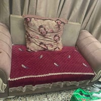 طقم قنفات ١٠مقاعد • مستعمل • تعديلات بسيطة