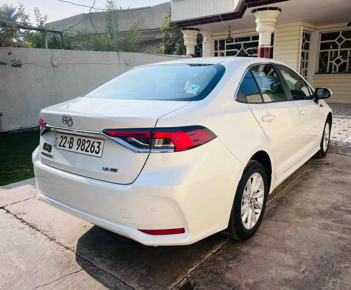 تويوتا كورلا 
موديل 2024 خليجي
ضمان تويوتا العراق (SAS ساز)🟥✅
سياره كفاله عامه من دعاميه لدعاميه 
 فتحة بانوراما 
صيانة وادامه السياره بشركه فقط 
حجم المحرك 1800 
نوع الوقود بانزين
ماشيه 55 الف كم 
دخول ذكي بصمة تشغيل بصمة 
شاشة ديجيتل  
تبريد قطعتين 
ويل كب حجم الاطارات 16 
عدد 5 ويل كب 
سبير ما نازل خلاص 
حساسات امامي خلفي 
لايتات عدسة 
بك لايتات لد 
كشاف لايت لد 
مرآة قابلة للطي 
اشارة بالمرآة 
وضعيات قيادة 
مرآة داخلية عاكسة 

مكان السيارة بغداد التاجي 
رقم صاحب السيارة
*********** 
***********

السعر :: اطلبه بالتعليقات يصلك خاص 📩

#ادارة_الصفحه ⚡

ملاحظه / 🔴
مدير الصفحه غير مسؤول عن بيع وشراء واصوليات السياره نحن صفحه لعرض السيارات فقط.
