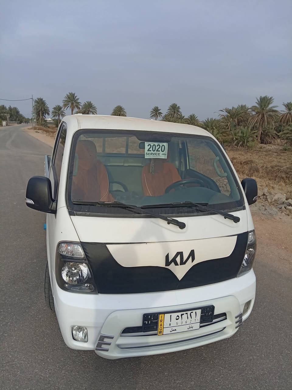 سلام عليكم سياره كيا حمل موديل ٢٠٢٠ رقم بآبل مكفوله السياره ماشيه 140 سياره حلوه وجاهزه تخم تاير تبريد تدفه كلشي شغال سياره احلا من صوره وين الي يدور نضيف مكينه مكفوله قطره تنقيص ماكو  على وضع الشركه سعر ١٣٥ وبيها مجال ملاحضه سياره سبعميه وليسه  مسكر للاستفسار اتصال *********** واتساب أيضا بل أثير ***********
