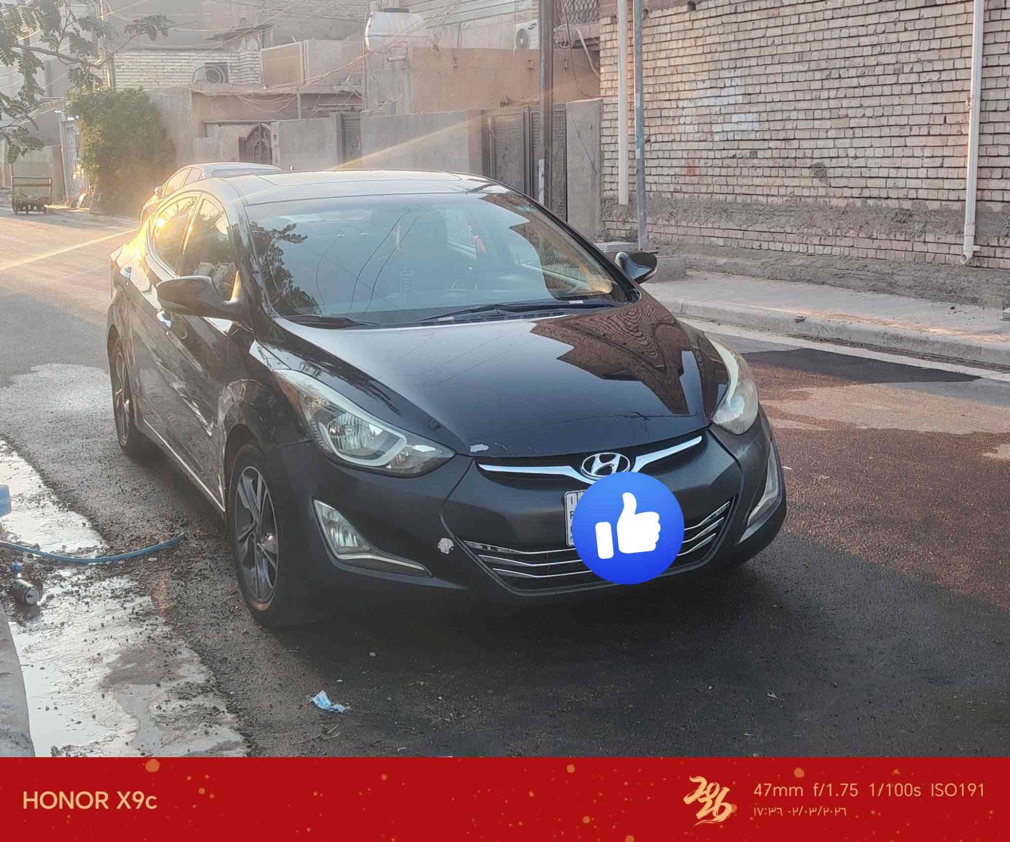 النتره ٢٠١٦ وارد امريكي
٣ قطع صبغ بدون دواخل بنيد وباب وره السايق مبدلات
محرك ١٨٠٠
صوره الحادث بامريكا موجوده الصوره
فول مواصفات فتحه تحكم تدفئه بالمقاعد بصمه 
السياره رقم بغداد انكليزي بأسمي ماشيا ١١٦ ميل
 عارضها ٩٥$ مجال بسيط حك الجيه  *********** واتساب موجود
