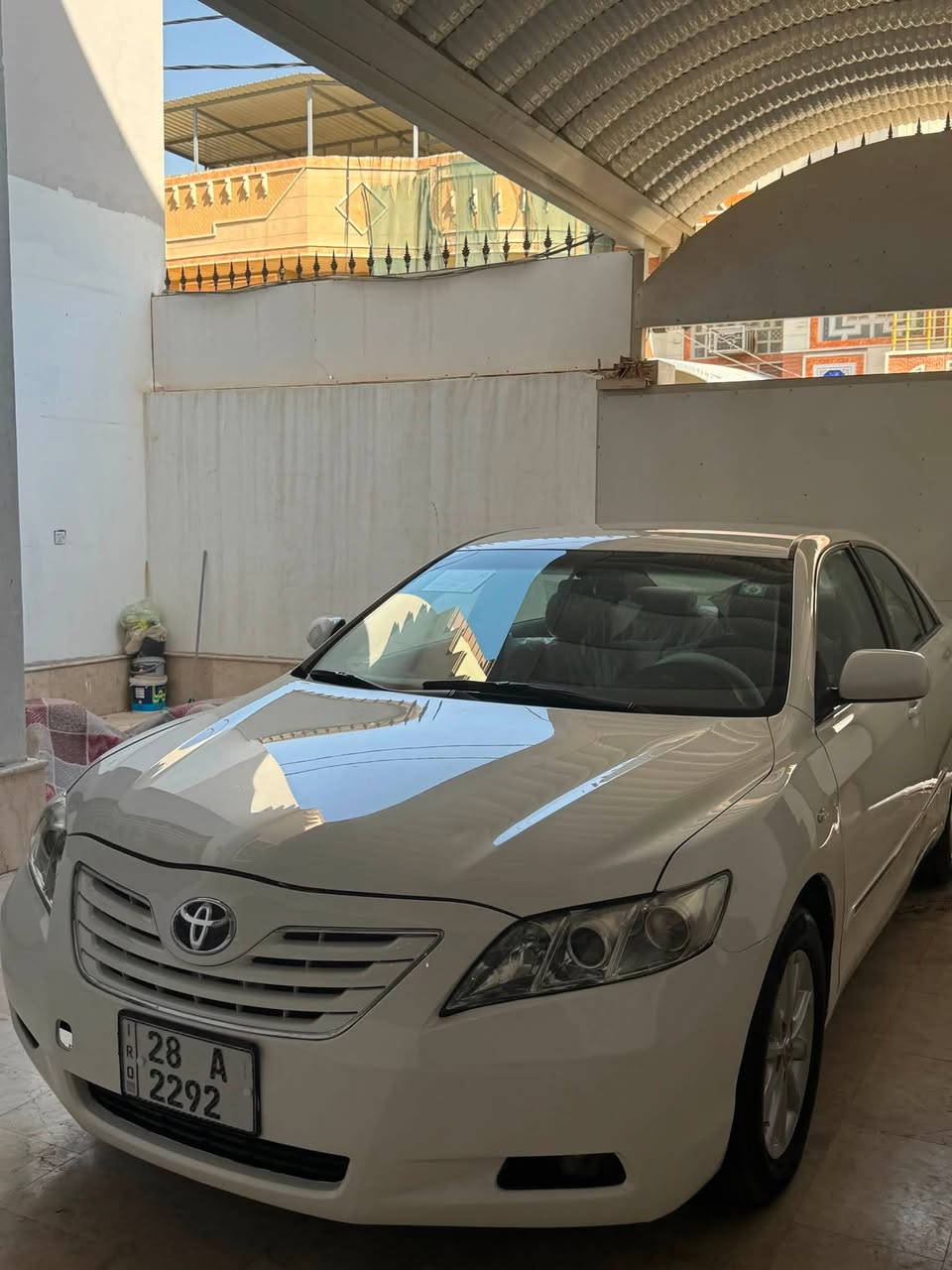سلام عليكم
كامري موديل ٢٠٠٧ خليجي 

رقم مميز 2292 A

مكينه 4 سلندر ٢٥٠٠ 

السياره بيها تبديل كم قطعه بس كاعده ونضيفه ومصروف عليها هواي تايرات ٤ جدد حداديه توني مسويها 

كير محرك ع وضعهن تبريدها ثلج 

ترايها حلو 

كهربائياتها بلاديه لا كص ولا تحوير 

لايتات عالي ناصي زنون 

السعر ٩٨ 

سونارها موجود 

مكانها النجف
***********
