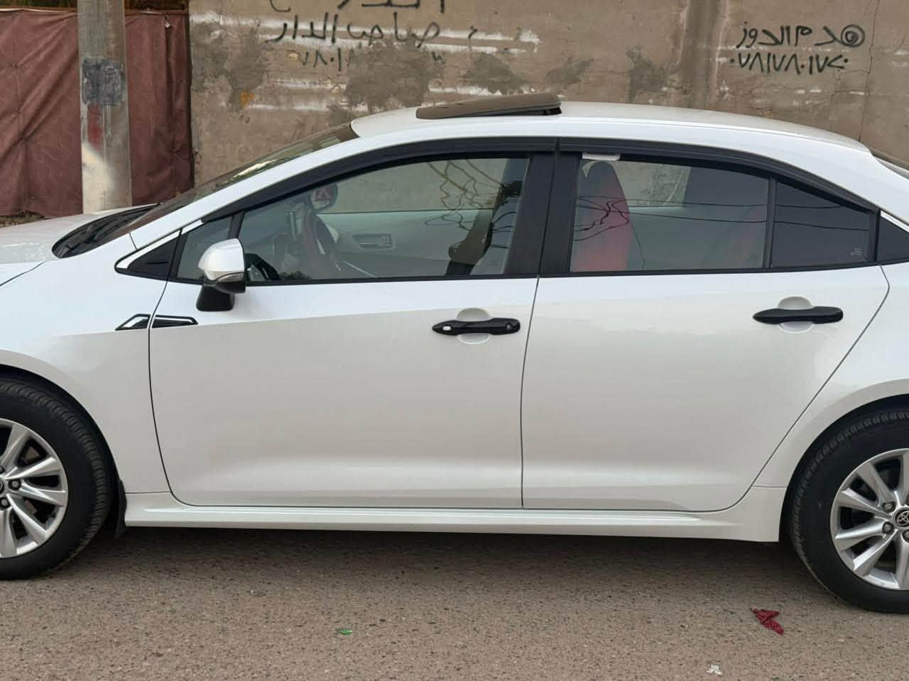 كورلا موديل 2024ساز
لون ابيض 

رقم اربيل 

فتحه / بصمه 

حساسات اماميه خلفيه 

ماشيه 39 الف 

السيارة مكفولة كفاله عامة 

مكان السيارة بغداد 

للاتصال

‭***********‬
