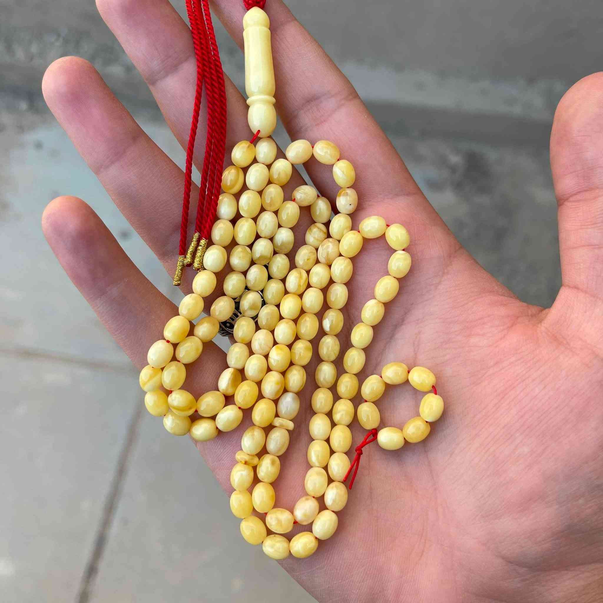 مسباح كهرب ٩٩ سوبر
كهرب بيض حمام شجري جبس فرز الخليج مع ٧ حبات احتياط شاهد ستندر منوصف جميل خامة سوبر تفاصيل المسباح :

الوزن : ٢٠ غرام (الاجمالي)
العدد : ٩٩ + ٧ حبة
القياس : ٧،٥ / ٦ ملم

ضمان مدى الحياة على المسباح كهرب حر طبيعي غير معالج نهائياً

للاستفسار التواصل خاص
يوجد خدمة توصيل لجميع محافظات العراق


**إذا كنت صاحب هذا الإعلان وتريد حذفه لأي سبب، رجاءا أرسل رسالة إلى الدعم الفني**