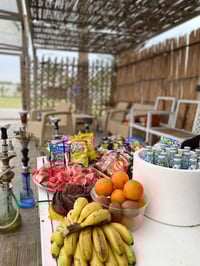 متوفر حجوزات طيلت ايام  السبوع حجز وانته مطمئن  المزرع موثقه بتطبيق اج...