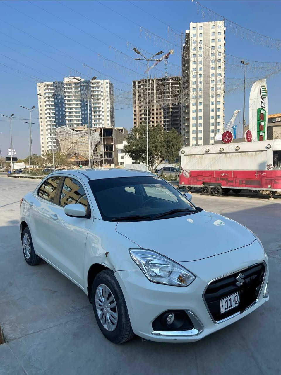 السلام عليكم سياره اقساط ب إسم شركة رايدها ب 58 قفل باقي عليها 68 كل شهر 405 سوزوكي دزاير 2024 كفاله عامه عده طخه بسيطه بجاملغ الامامي طقم تاير جديد مدوشمه ارضيه وكشنات 

الشعب شارع الصحه

***********
