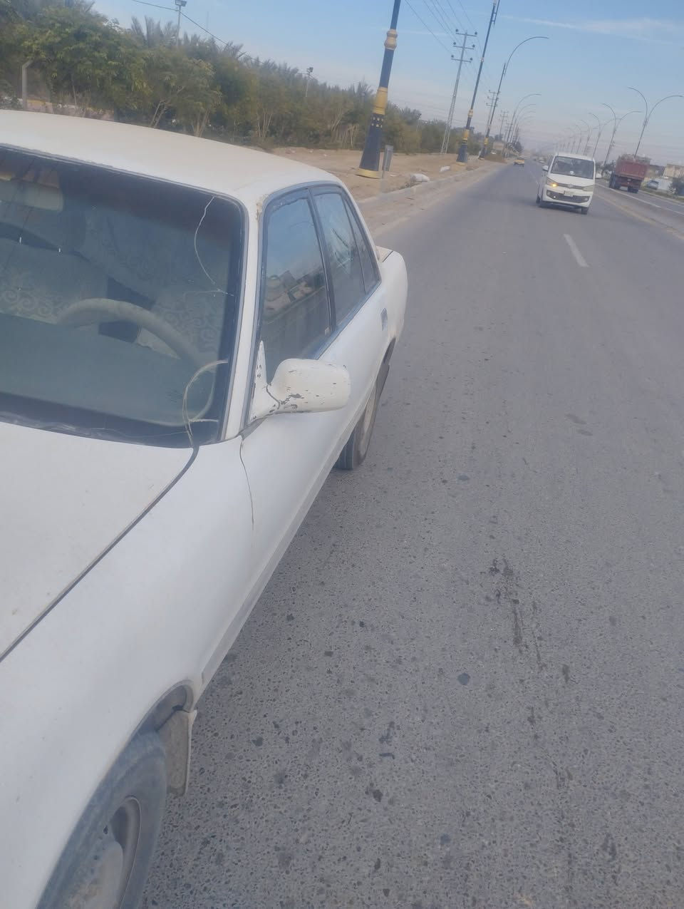 مارك93 رقم كربلاء مكفوله من الكص والنقل  تبريد شغال نقص غاز محرك وكير  نضيفات بيها ضرر جاملغ  الخلف  .السياره صبغها بلاد   . ملاحظه /بيها نضوح من القبق مال مكينه وبيها خياس بلباب الخلف السائق  السعر 53وبيها مجال قليل رقم الهاتف ***********
