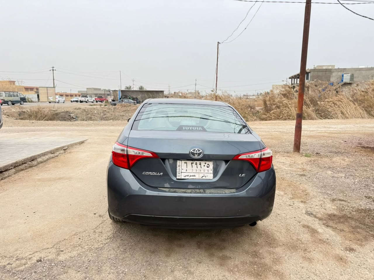 كورلا ٢٠١٥ وارد امريكي كلين حادثهه فقط دعاميه بيهه مكان بارد واحد والباقي كفاله عامه
مواصفات LE محرك كير تبريد بلاد مكفول ماشيه ١٢٠ نضيفه 
مكانه ديالى الخالص السعر ١٣٢ بي مجال قليل 

‭٠٧٨٢ ٦٣١ ٦٩٤٤‬
***********
